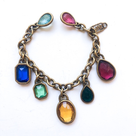 Yves Saint Laurent Jewelry - Vintage Yves Saint Laurent Multi Gemstone Bracelet